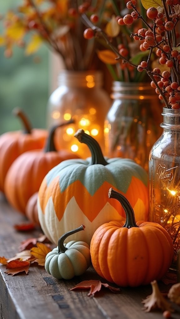 mason jars enhance decor