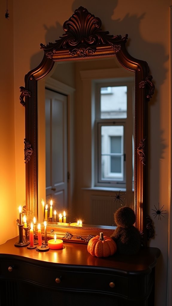 mirrors enhance halloween atmosphere