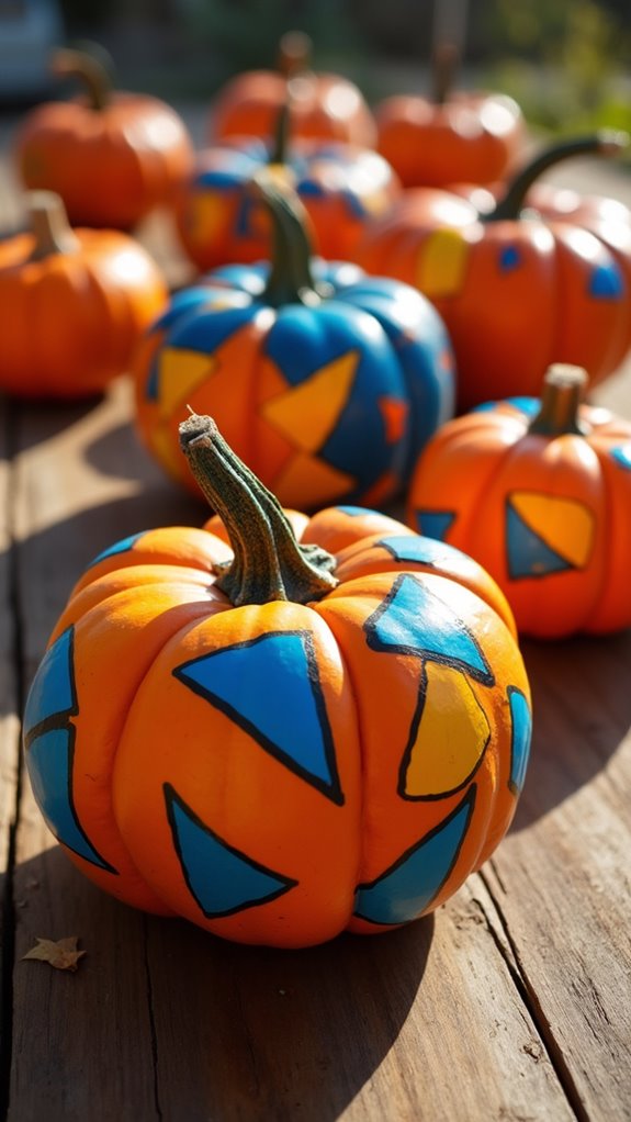 modern pumpkin painting techniques
