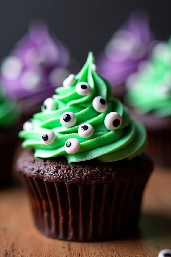 monster eye cupcakes recipe