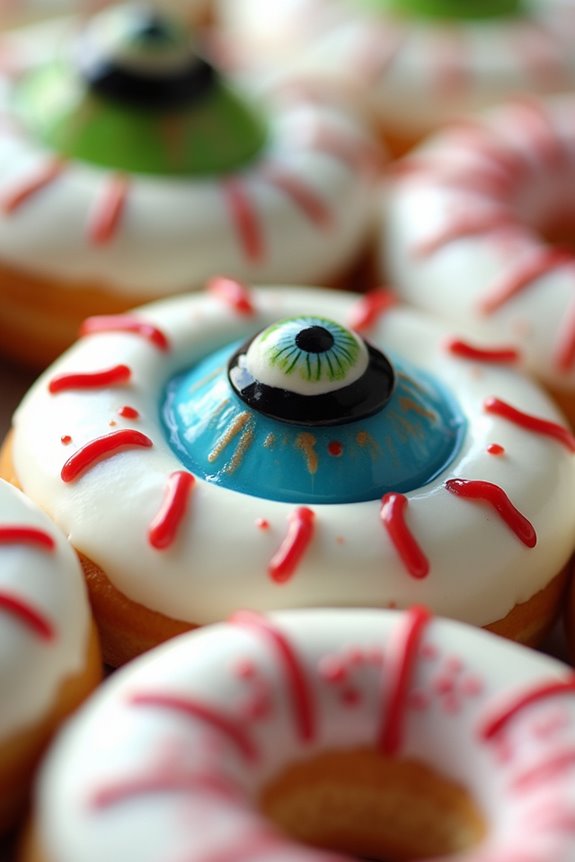 monster eyeball donuts recipe