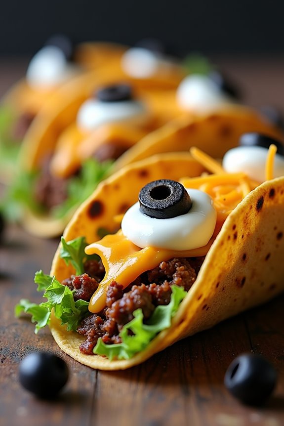 monster eyeball taco recipe
