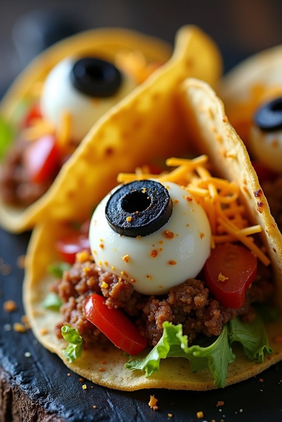 monster eyeball taco recipe