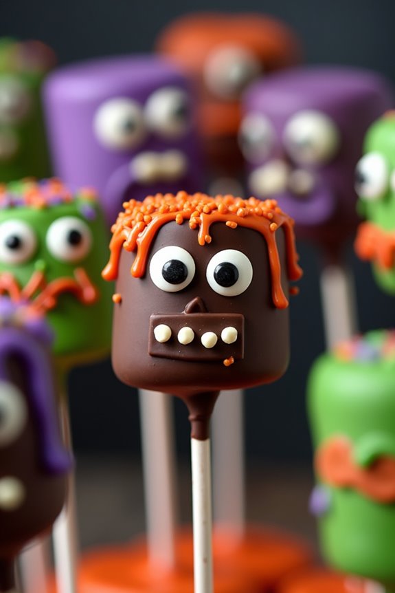 monster marshmallow treats recipe