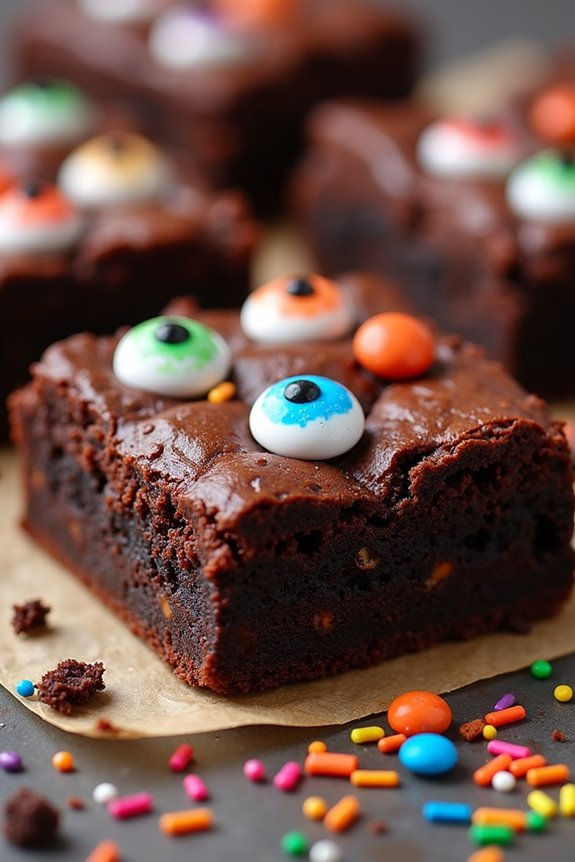 monster mash brownies recipe