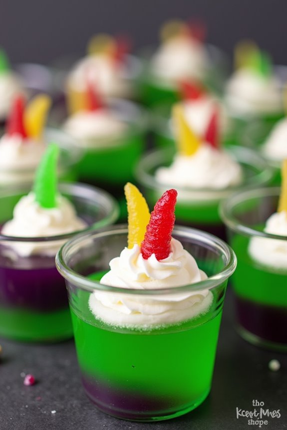 monster mash jello shots