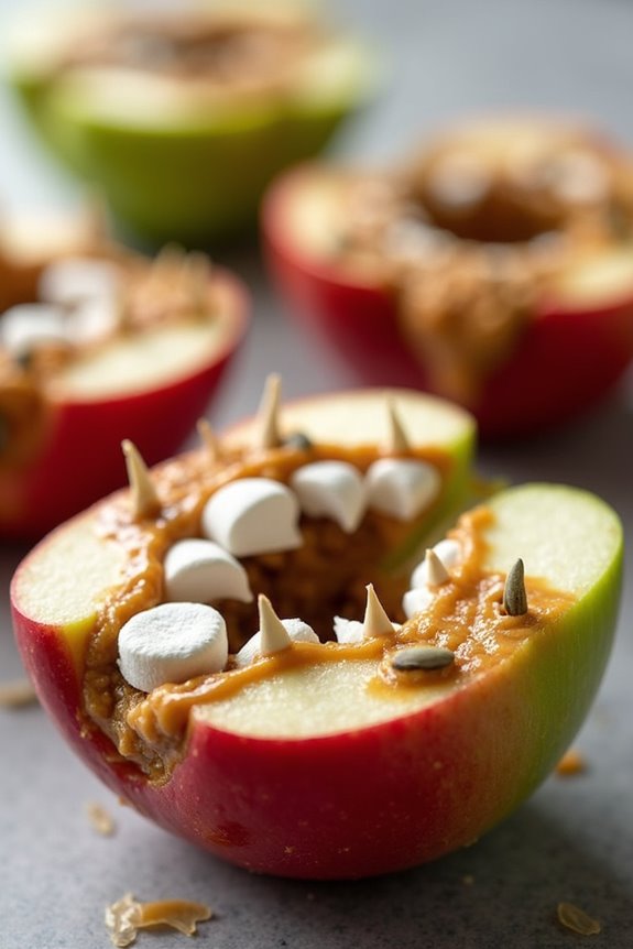 monster mouth apple slices