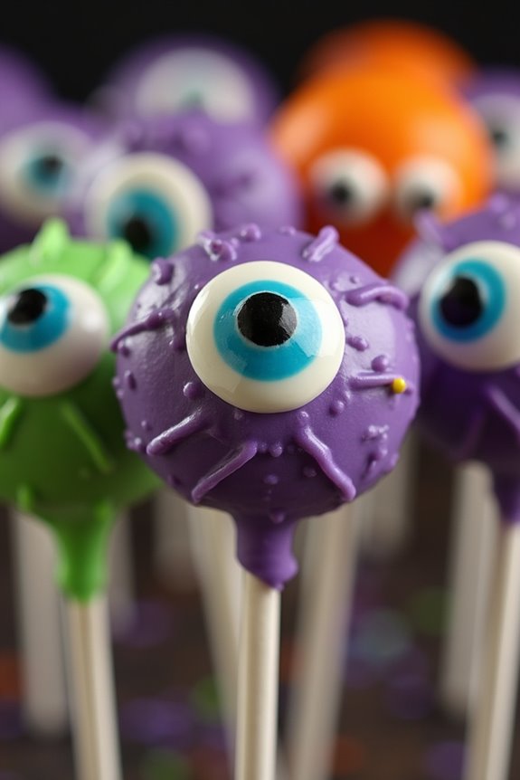 monster themed halloween treats