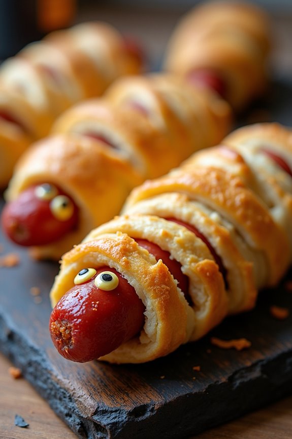 mummy hot dogs recipe