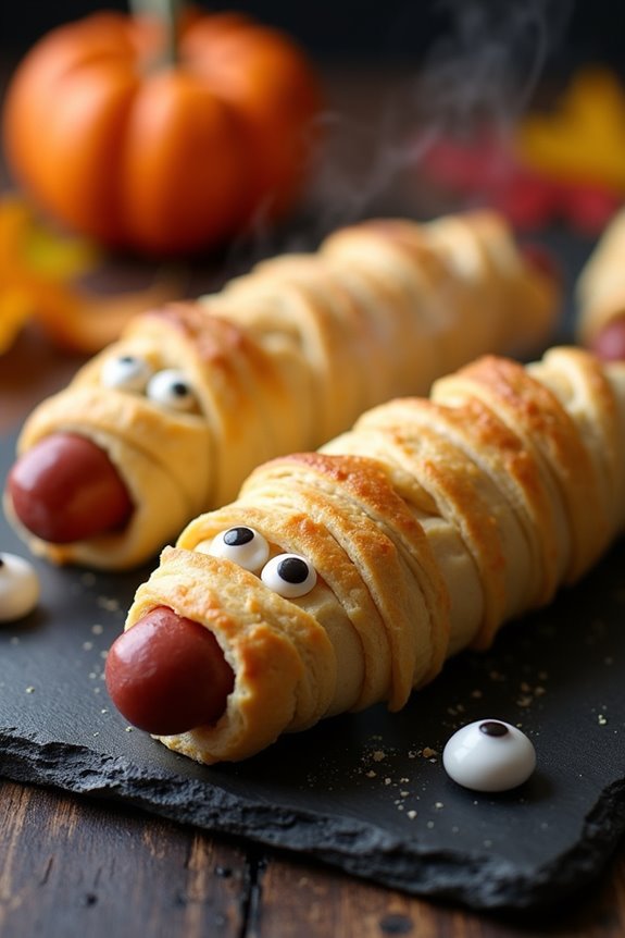 mummy hot dogs recipe