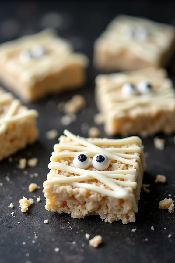 mummy rice krispie treats recipe
