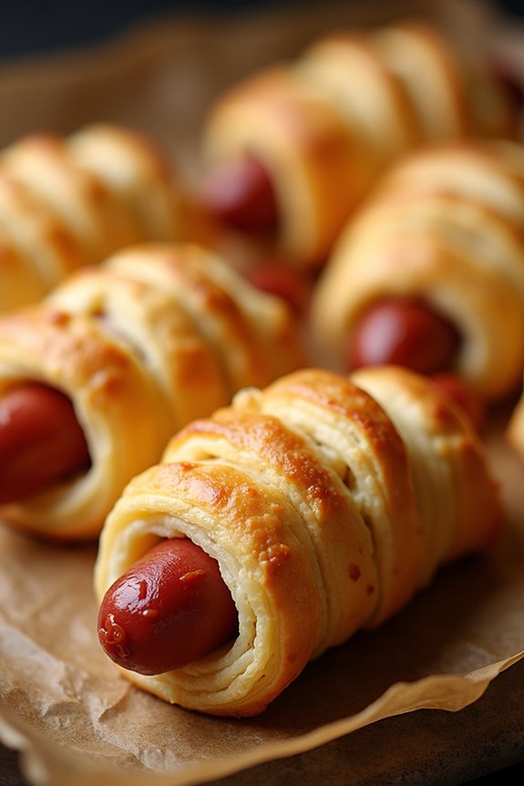 mummy wrapped hot dogs recipe