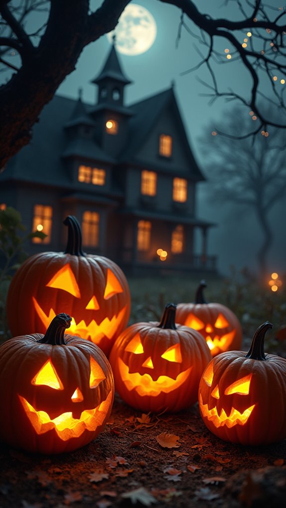 mysterious eerie haunted ambiance