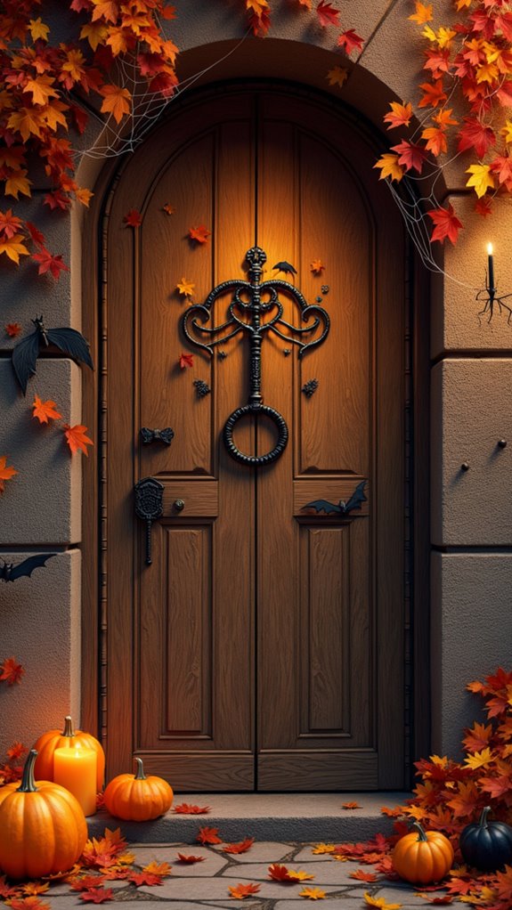 mysterious halloween door accessories