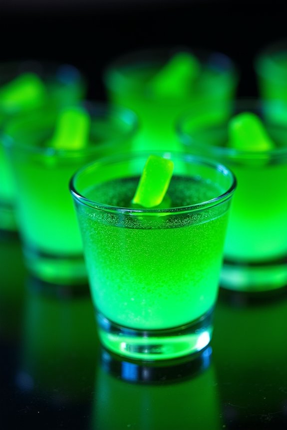 mysterious melon jello shots