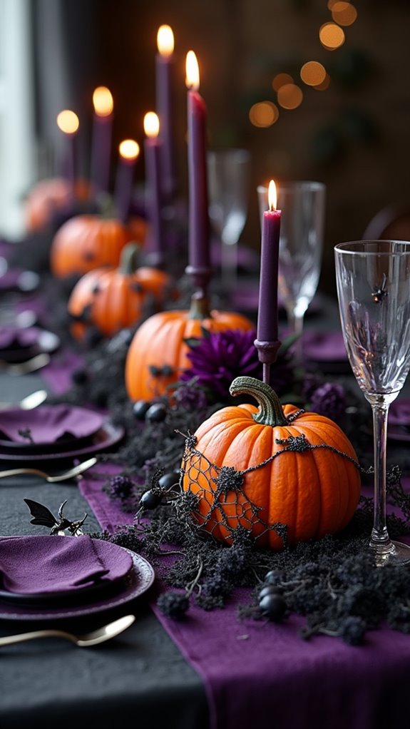 nature inspired halloween decor
