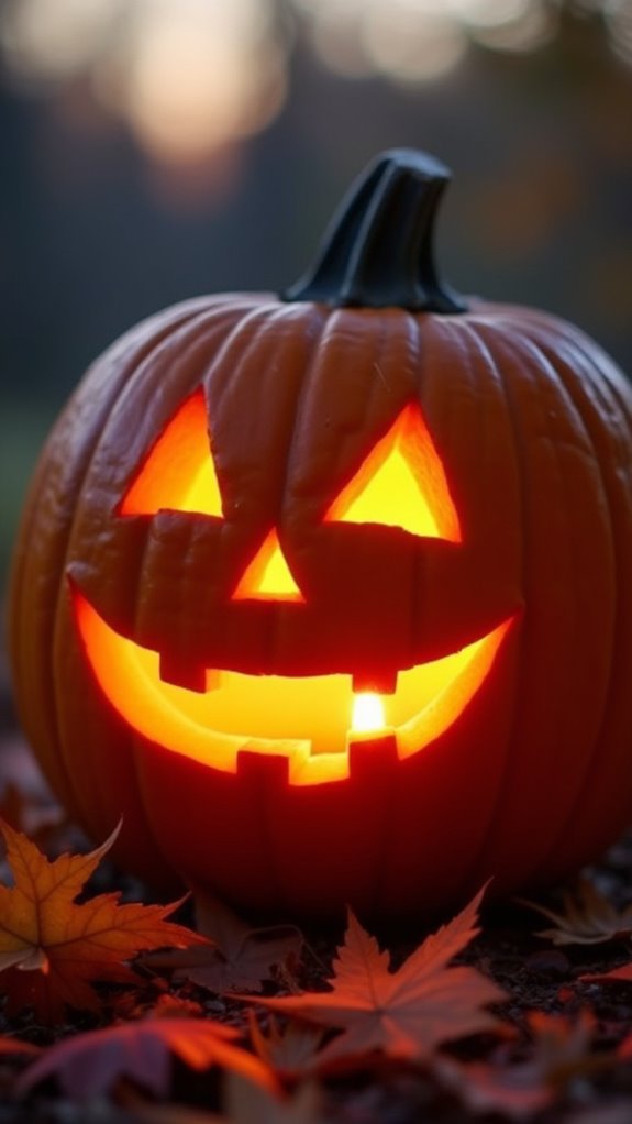 nostalgic cheerful pumpkin decoration