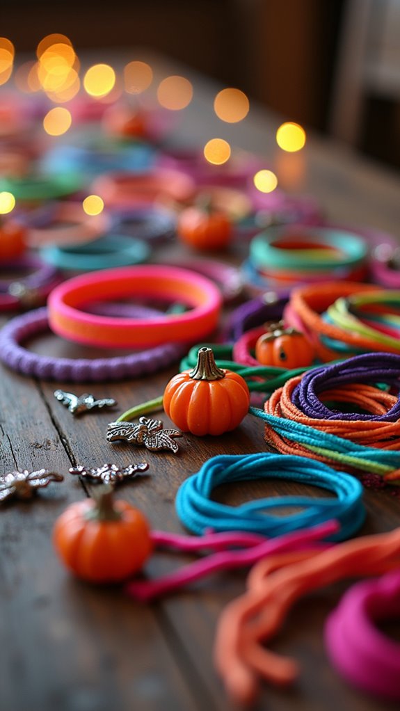 nostalgic friendship bracelet crafting