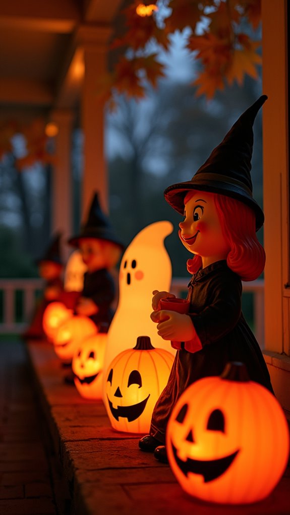 nostalgic halloween blow molds