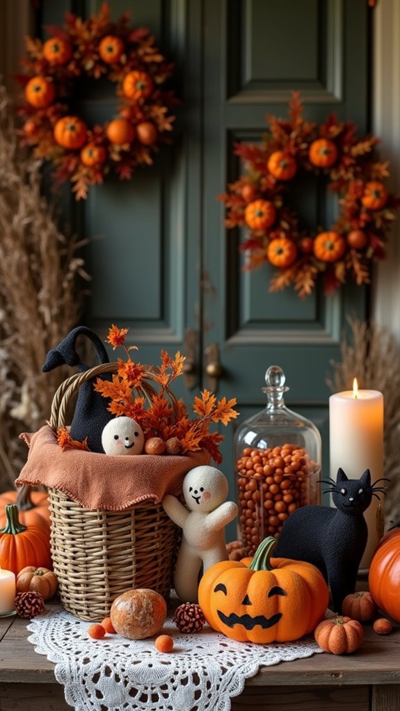 nostalgic halloween treat baskets