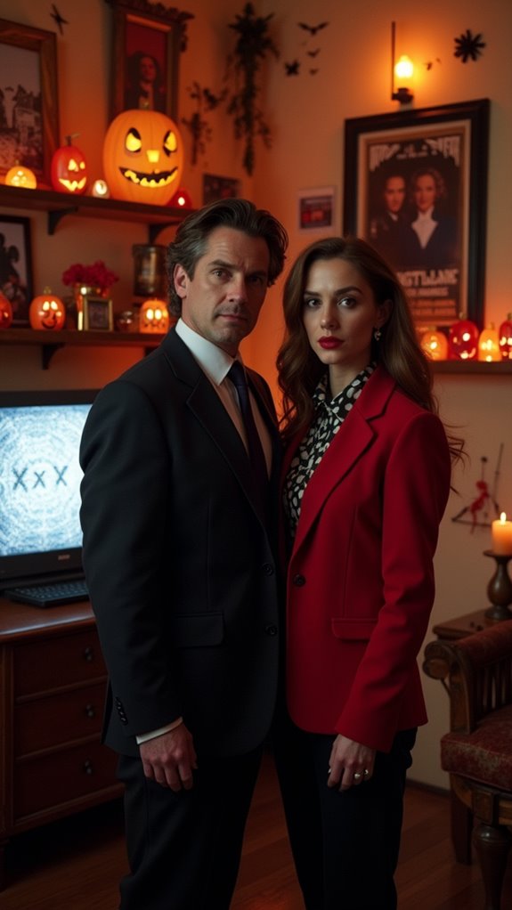 paranormal chic halloween homage