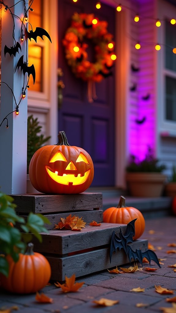 playful bat decorations enhance