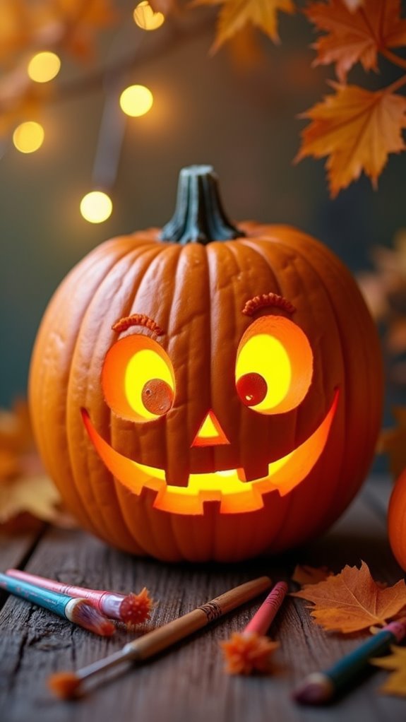 playful pumpkin carving fun