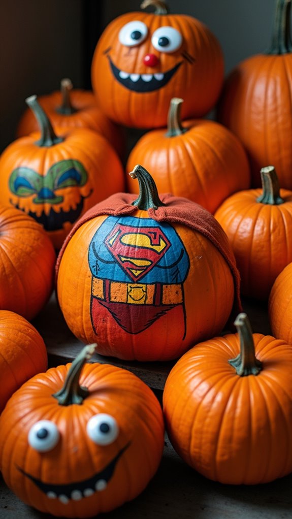 pop culture pumpkin designs
