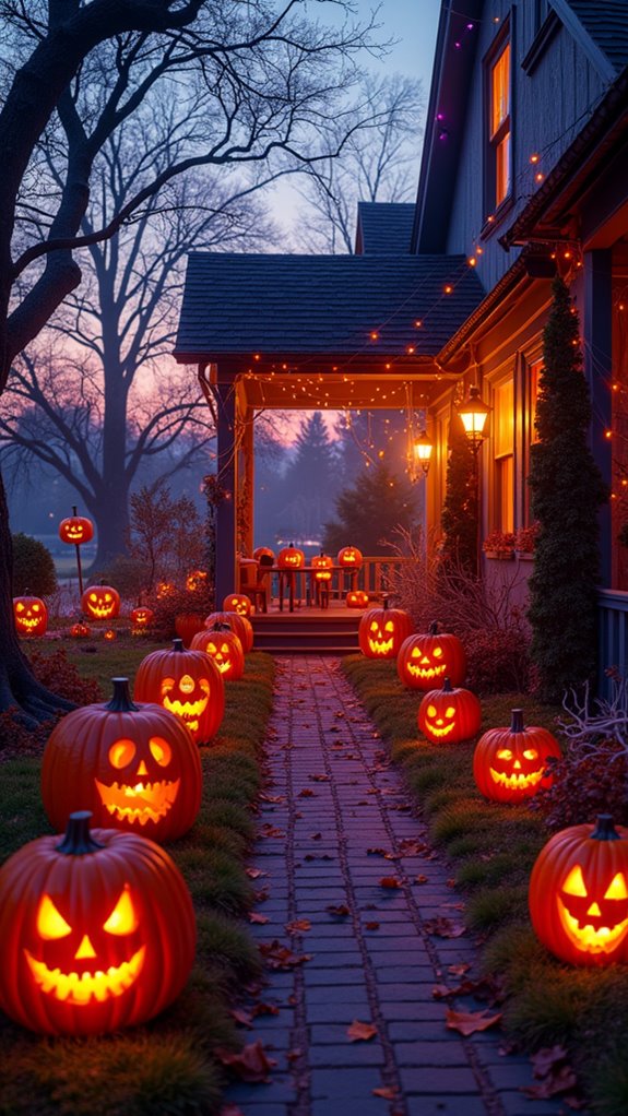 pumpkin carving celebration joy