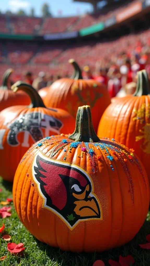 pumpkin decorating team pride
