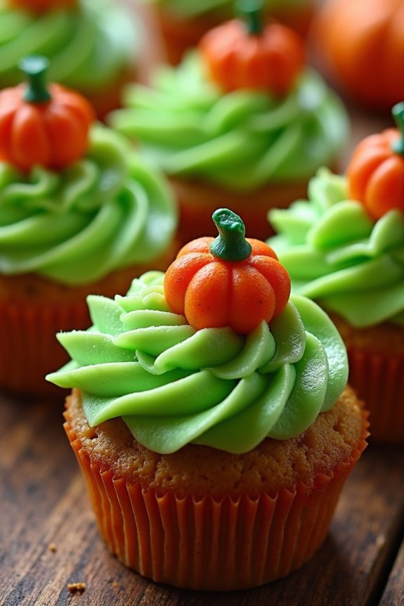 pumpkin patch cupcake recipe