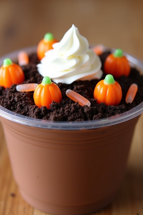pumpkin patch dessert cups
