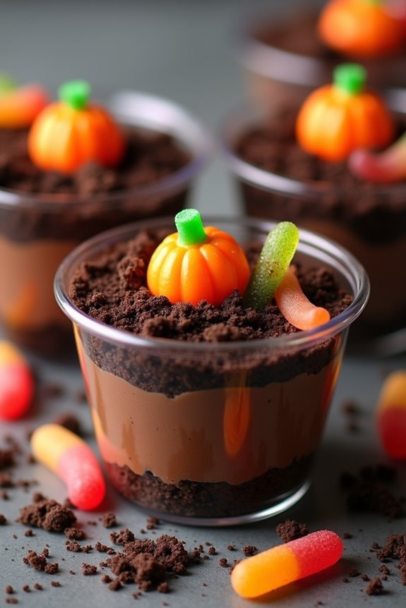 pumpkin patch dessert cups