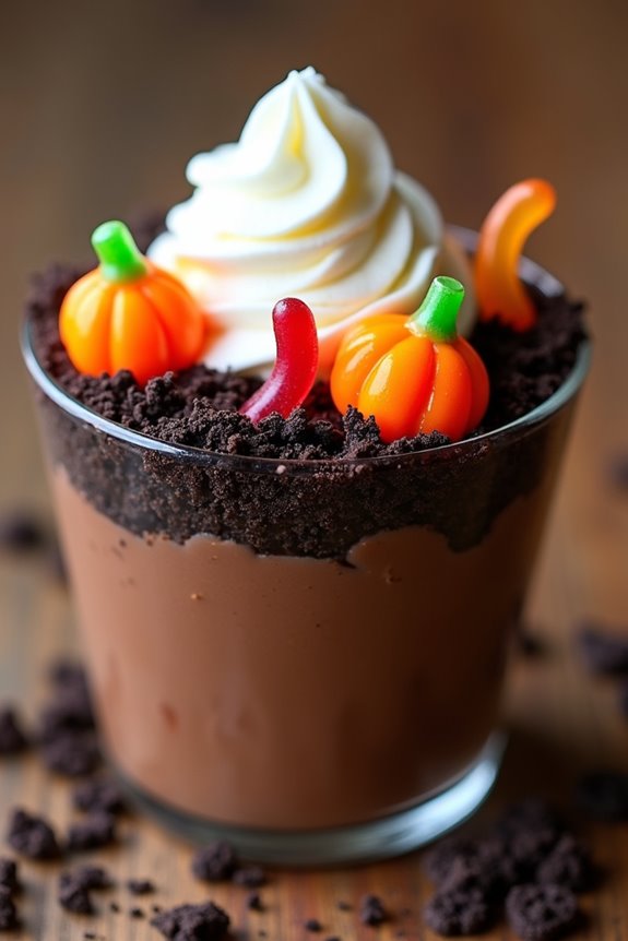 pumpkin patch dirt cups