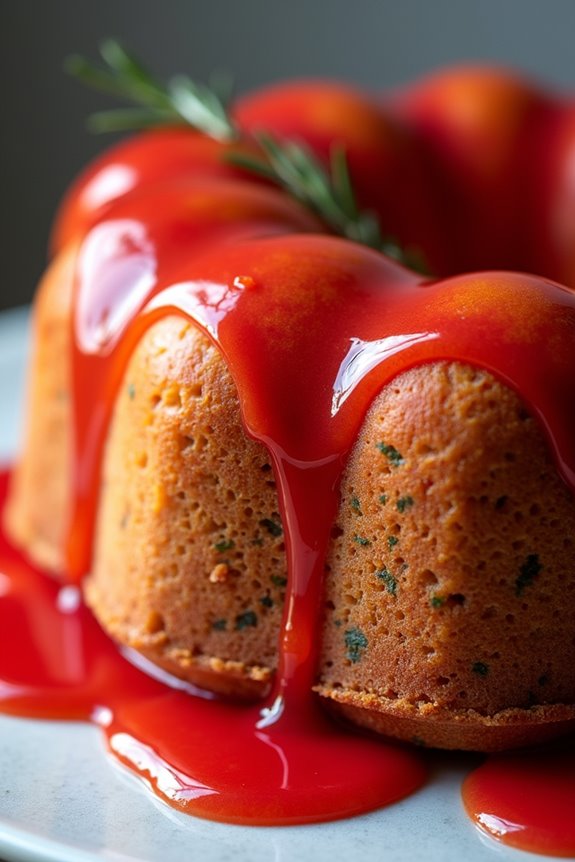 rosemary infused blood orange cake
