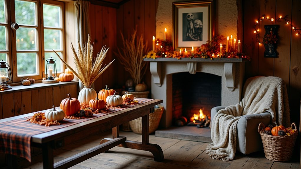 rustic farmhouse halloween decor