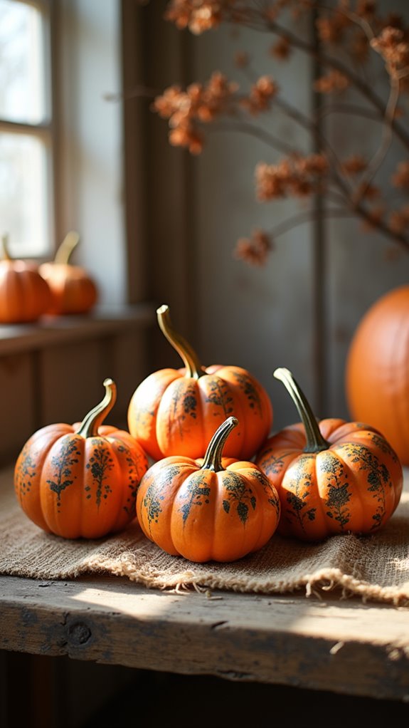 rustic farmhouse pumpkin designs
