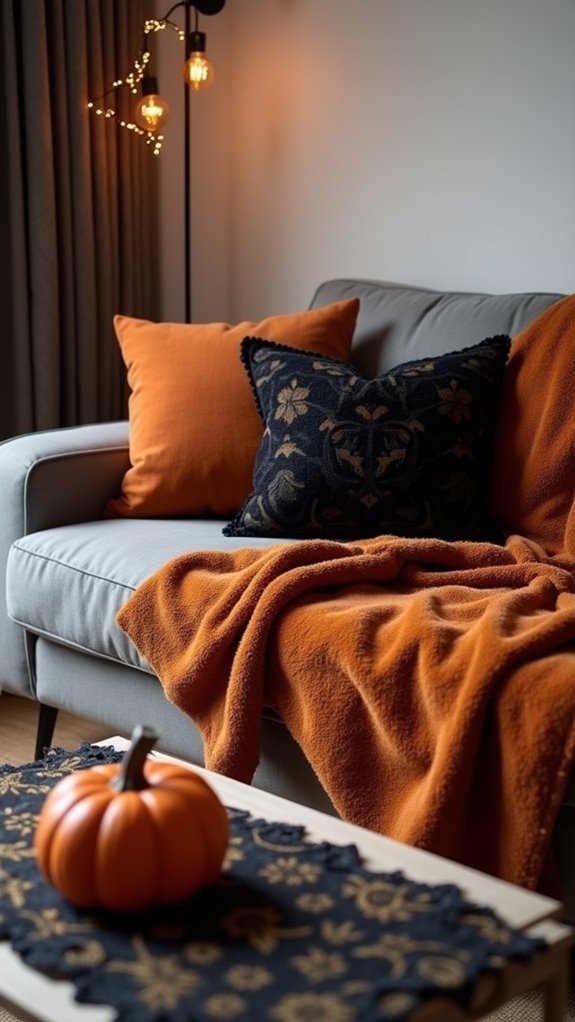 seasonal textiles for coziness