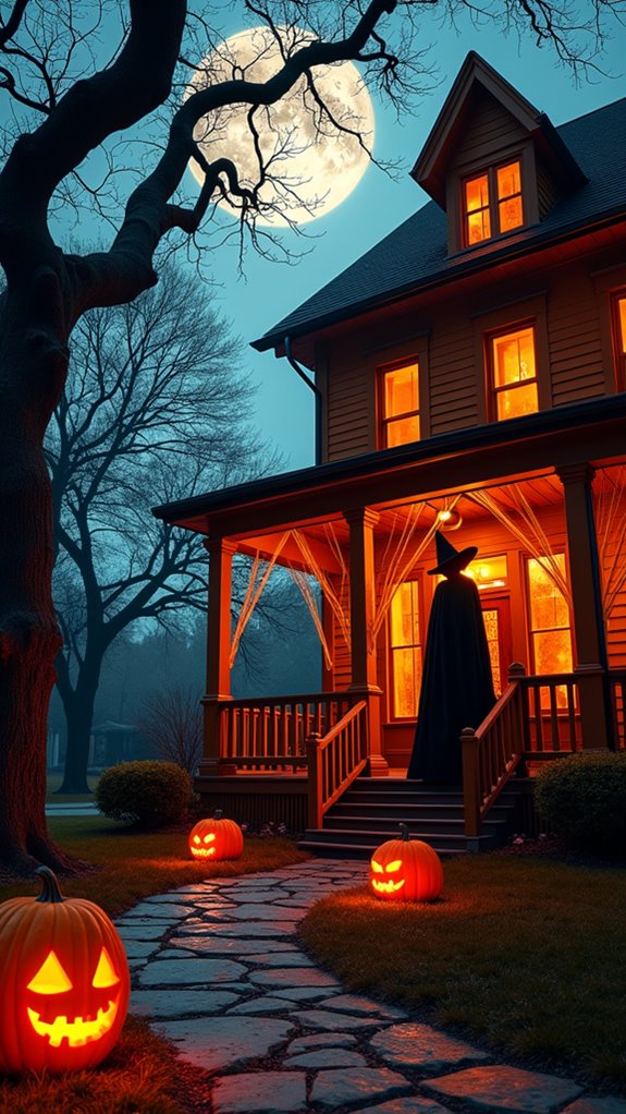 sinister silhouettes enhance atmosphere