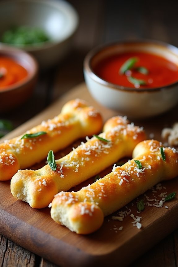 skeleton shaped halloween breadsticks
