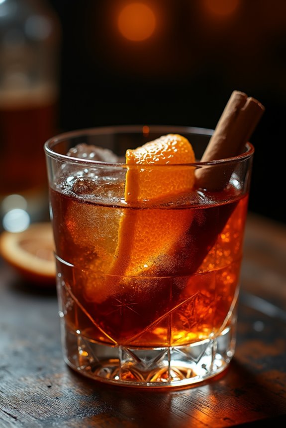 smoky tequila halloween cocktail
