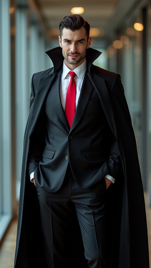 sophisticated vampire office attire
