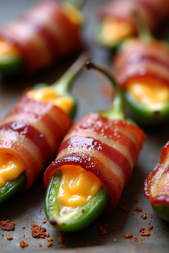 spicy bacon wrapped jalape o appetizers