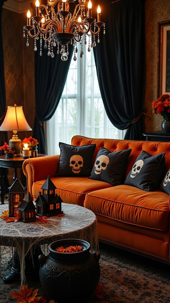 spooky accents for ambiance