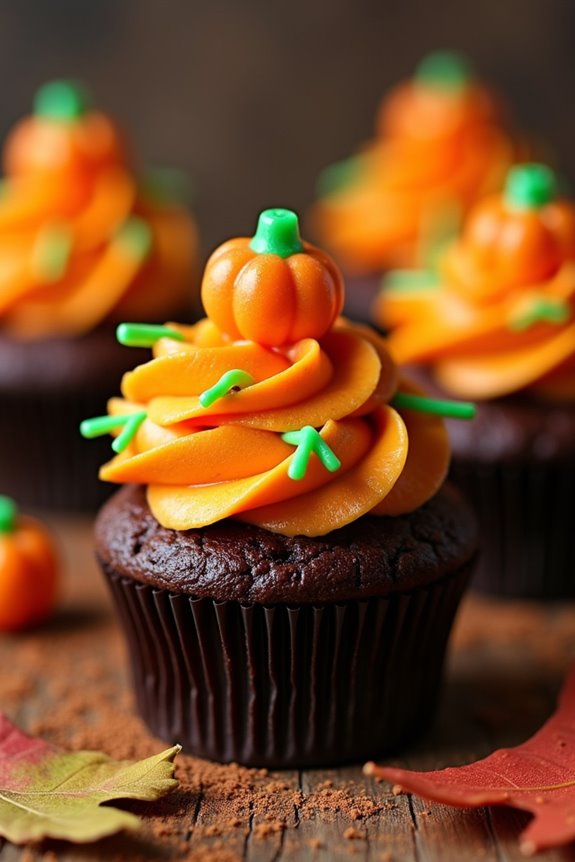 spooky adorable halloween cupcakes