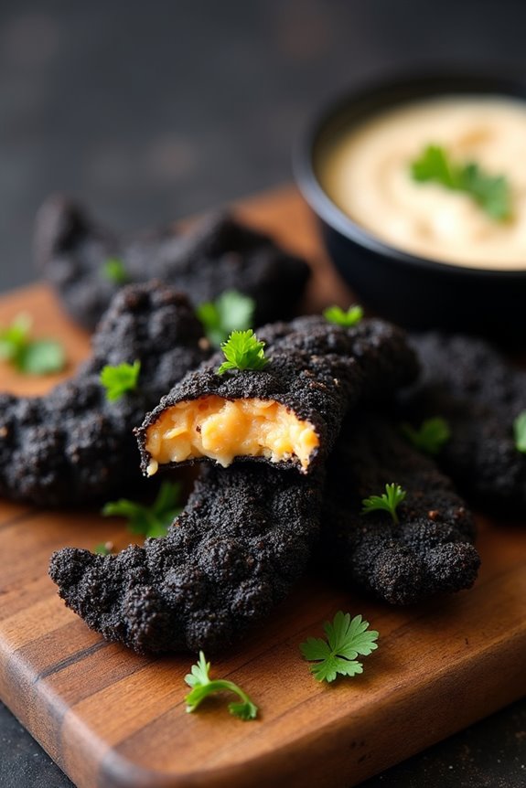 spooky bat wing tenders