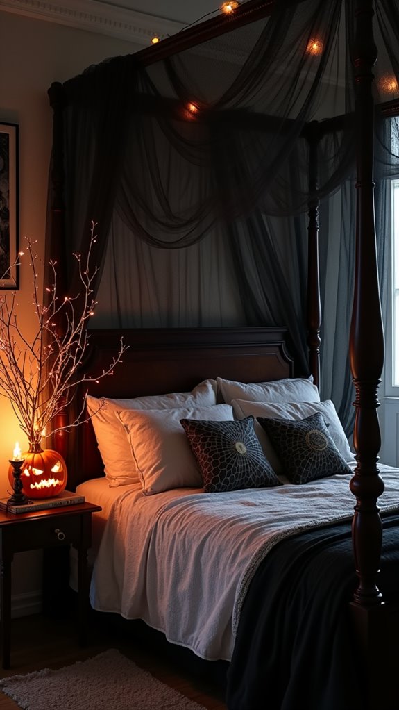 spooky bedroom decor transformations