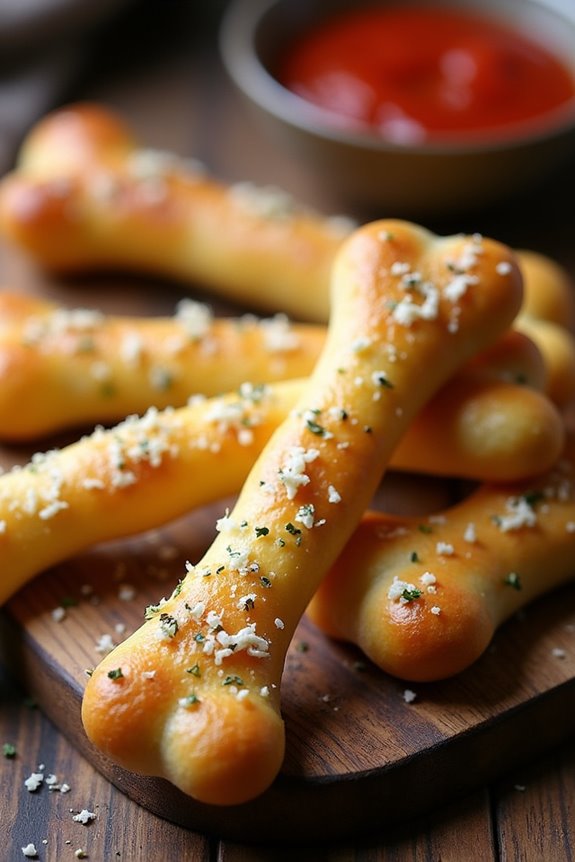 spooky bone shaped breadsticks recipe