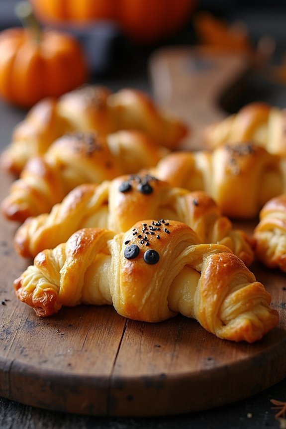 spooky cheese twists recipe