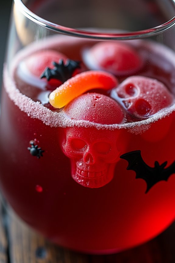spooky cherry punch recipe